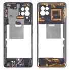 For Samsung Galaxy A42 5G SM-A426  Middle Frame Bezel Plate (Black) - 1