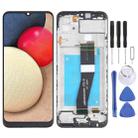 Original LCD Screen for Samsung Galaxy A02s SM-A025F(GA Version) Digitizer Full Assembly With Frame - 1