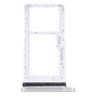 For Samsung Galaxy Tab A7 10.4 (2020) SM-T505 SIM Card Tray + Micro SD Card Tray (White) - 1