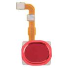 For Samsung Galaxy A20s SM-A207 Fingerprint Sensor Flex Cable(Red) - 1