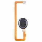 For Samsung Galaxy A10s SM-A107 Fingerprint Sensor Flex Cable(Black) - 1