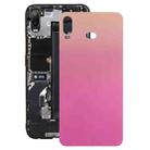 For Galaxy A6s Battery Back Cover (Pink) - 1