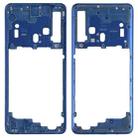 For Galaxy A9 (2018) Middle Frame Bezel Plate (Blue) - 1