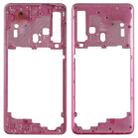 For Galaxy A9 (2018) Middle Frame Bezel Plate (Rose Gold) - 1