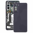 For Samsung Galaxy S21 FE 5G SM-G990B Battery Back Cover (Black) - 1