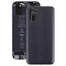 For Samsung Galaxy A03s SM-A037 Battery Back Cover (Black) - 1