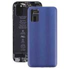 For Samsung Galaxy A03s SM-A037 Battery Back Cover (Blue) - 1