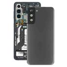 For Samsung Galaxy S21+ 5G Battery Back Cover with Camera Lens Cover (Grey) - 1