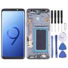 OLED LCD Screen for Samsung Galaxy S9+ SM-G965 Digitizer Full Assembly with Frame (Grey) - 1