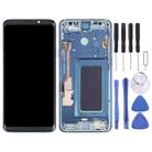 OLED LCD Screen for Samsung Galaxy S9+ SM-G965 Digitizer Full Assembly with Frame (Blue) - 2