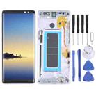 OLED LCD Screen for Samsung Galaxy Note 8 SM-N950 Digitizer Full Assembly with Frame (Purple) - 1