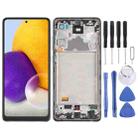 incell Material LCD Screen and Digitizer Full Assembly with Frame (Not Supporting Fingerprint Identification) for Samsung Galaxy A72 4G SM-A725 - 1