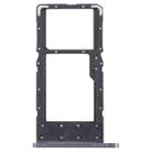 SIM Card Tray + Micro SD Card Tray for Samsung Galaxy Tab A7 Lite SM-T225 (Black) - 1