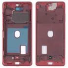 For Samsung Galaxy S20 FE 5G SM-G781B Middle Frame Bezel Plate (Red) - 1