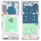 For Samsung Galaxy S21+ 5G SM-G996B Middle Frame Bezel Plate (Silver) - 1