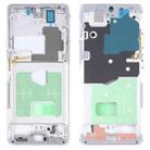 For Samsung Galaxy S21 Ultra 5G SM-G998B Middle Frame Bezel Plate (Silver) - 1