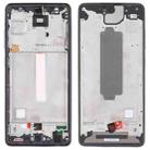 For Samsung Galaxy A52 5G SM-A526B Middle Frame Bezel Plate (Black) - 1