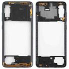 For Galaxy A70S  Rear Housing Frame with Side Keys (Black) - 1