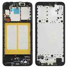 For Galaxy A20e  Front Housing LCD Frame Bezel Plate (Black) - 1