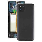 For Samsung Galaxy A03 SM-A035F Battery Back Cover (Black) - 1