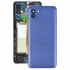 For Samsung Galaxy A03 SM-A035F Battery Back Cover (Blue) - 1