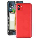 For Samsung Galaxy A03 SM-A035F Battery Back Cover (Red) - 1