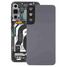 For Samsung Galaxy S22+ 5G SM-S906B Battery Back Cover with Camera Lens Cover (Grey) - 1