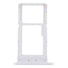 For Samsung Galaxy Tab A8 10.5 2021 SM-X200/X205 SIM Card Tray + SIM Card Tray / Micro SD Card Tray (White) - 1