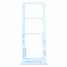 For Samsung Galaxy A23 SM-A235 Original SIM Card Tray + SIM Card Tray + Micro SD Card Tray (Blue) - 1