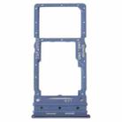 For Samsung Galaxy M53 SM-M536B Original SIM Card Tray + Micro SD Card Tray (Blue) - 1