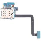 For Samsung Galaxy Z Fold2 5G SM-F916 Original SIM Card Holder Socket with Flex Cable - 1