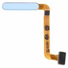 For Samsung Galaxy A23 4G SM-A235 Original Fingerprint Sensor Flex Cable(Blue) - 1