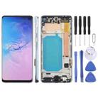 For Samsung Galaxy S10 4G SM-G973F 6.05 inch TFT LCD Screen Digitizer Full Assembly with Frame, Not Supporting Fingerprint Identification(Blue) - 1