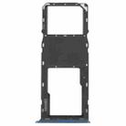 For Samsung Galaxy A03s SM-A037U Original SIM Card Tray + Micro SD card tray (Blue) - 1