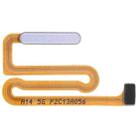 For Samsung Galaxy A14 5G SM-A146B Original Fingerprint Sensor Flex Cable (Silver) - 1