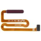 For Samsung Galaxy A14 SM-A145F Original Fingerprint Sensor Flex Cable (Dark Red) - 1