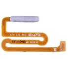 For Samsung Galaxy A14 SM-A145F Original Fingerprint Sensor Flex Cable (Silver) - 1