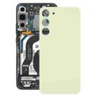 For Samsung Galaxy S23+ SM-S916B OEM Glass Battery Back Cover(Yellow) - 1