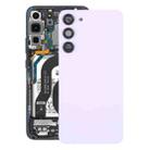 For Samsung Galaxy S23+ SM-S916B OEM Glass Battery Back Cover with Camera Lens Cover(Pink) - 1