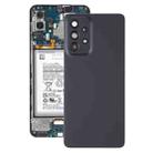 For Samsung Galaxy A53 5G SM-A536B Original Battery Back Cover with Camera Lens Cover(Black) - 1