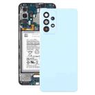 For Samsung Galaxy A33 5G SM-A336B Original Battery Back Cover with Camera Lens Cover(Blue) - 1