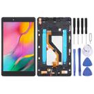 For Samsung Galaxy Tab A 8.0 2019 SM-T290 WiFi Edition Original LCD Screen Digitizer Full Assembly with Frame (Black) - 1