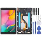 For Samsung Galaxy Tab A 8.0 2019 SM-T295 LTE Edition Original LCD Screen Digitizer Full Assembly with Frame (Black) - 1