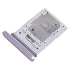 Original SIM + Micro SD Card Tray for Samsung Galaxy Tab S9+ (Purple) - 2