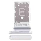 For Samsung Galaxy S23 FE SM-S711B Original SIM + SIM Card Tray (Silver) - 1