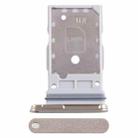 For Samsung Galaxy S24 Ultra 5G SM-S928B Original SIM + SIM Card Tray (Gold) - 1