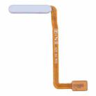 For Samsung Galaxy A25 5G SM-A256B Original Fingerprint Sensor Flex Cable (Silver) - 1