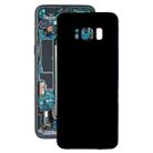 For Galaxy S8 Original Battery Back Cover (Midnight Black) - 1