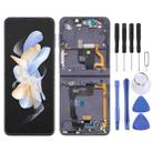 For Samsung Galaxy Z Flip4 SM-F721 Original LCD Screen Digitizer Full Assembly with Frame (Black) - 1