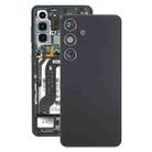 For Samsung Galaxy S24 SM-S921B OEM Battery Back Cover with Camera Lens Cover(Black) - 1